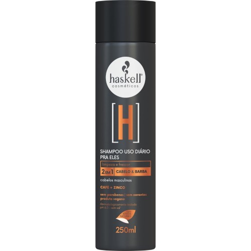 HASKELL Shampoo Cabelo e Barba Pra Ele 250ml