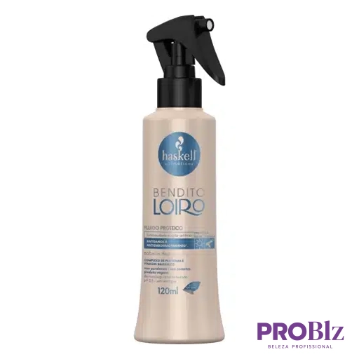 haskell bendito loiro brilho platinado intenso