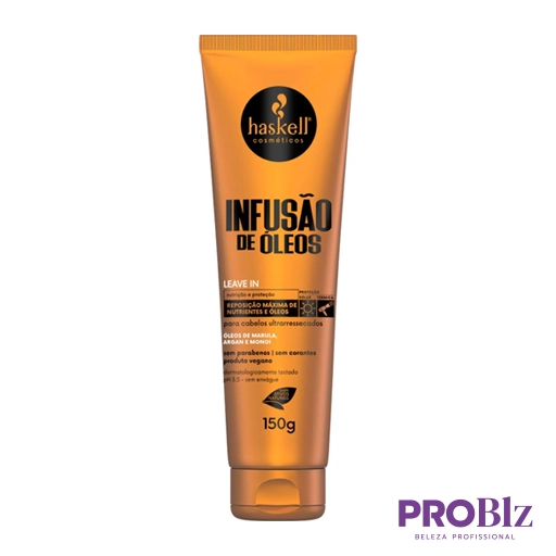 haskell infusão de óleos shampoo nutrição