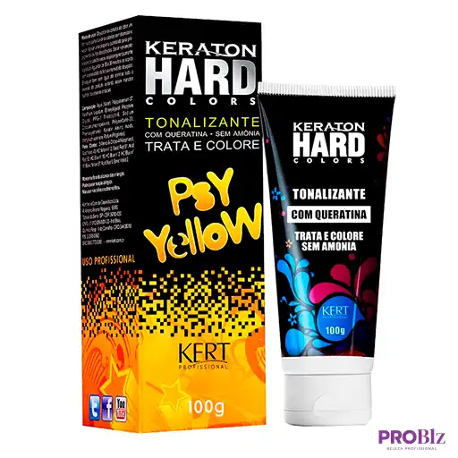 Manutenção da cor com Keraton Hard Colors