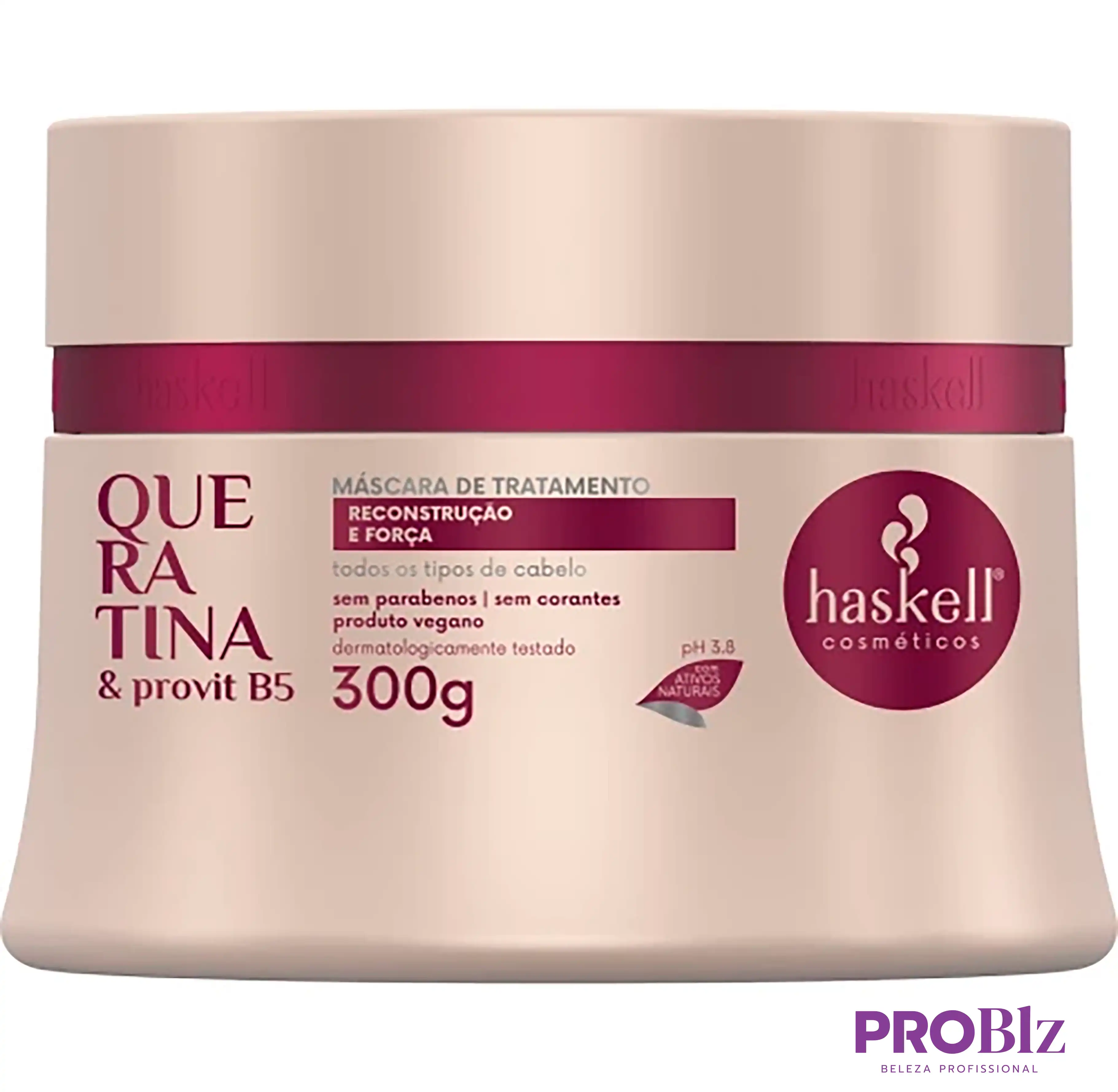 Máscara hidratante fios secos