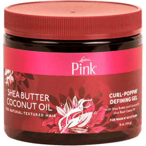 Luster's Pink Shea Butter Coconut Oil Curl Poppin' Defining Gel – 454 g
