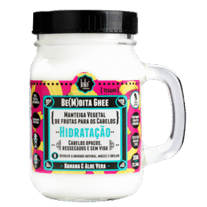 Lola Be(m)dita Ghee – Máscara Hidratante Banana & Aloe Vera 350g