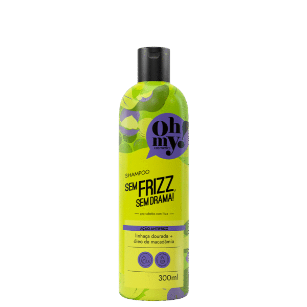 SHAMPOO SEM FRIZZ SEM DRAMA 300ML - OH MY