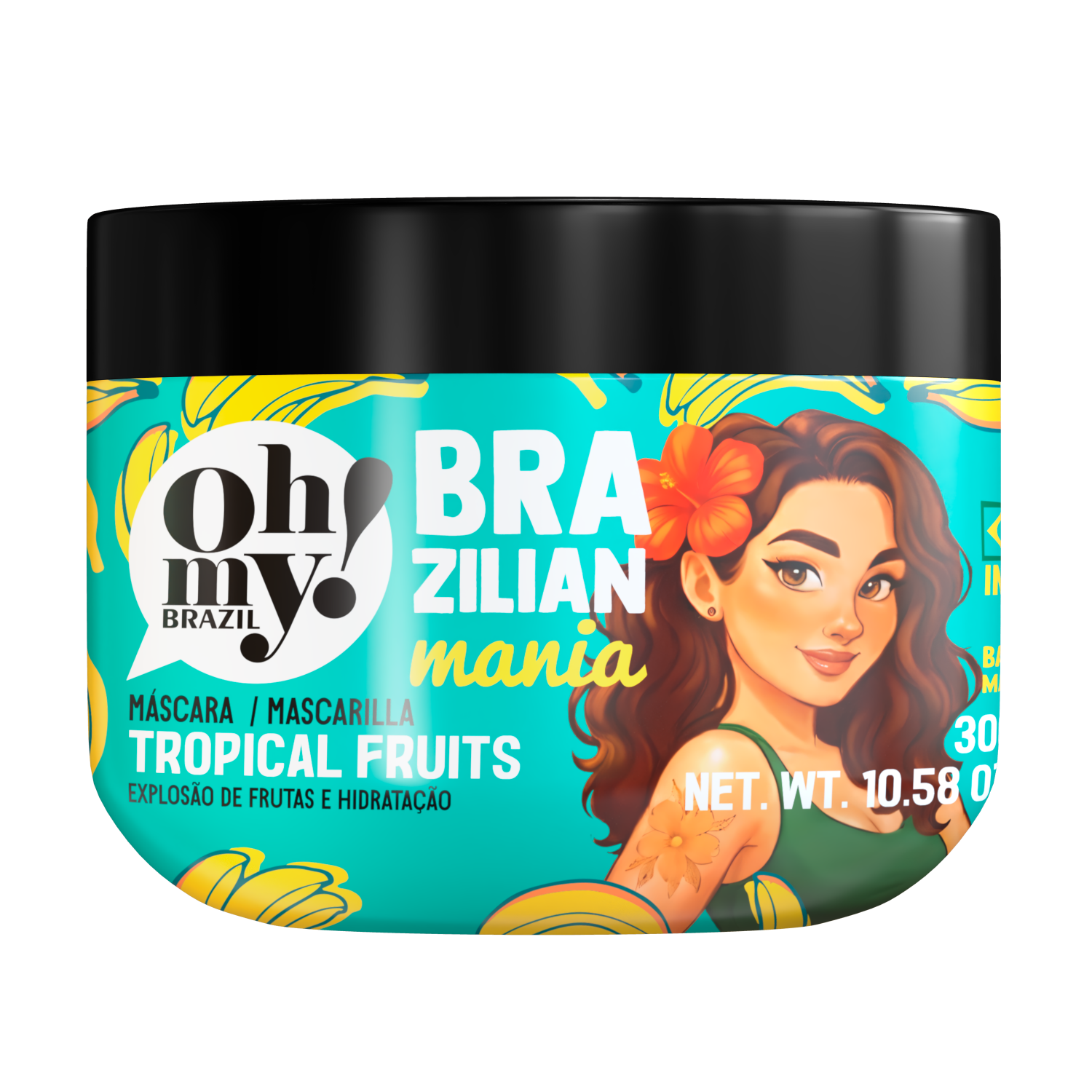 Máscara Tropical Fruits Brazilian Mania 300g